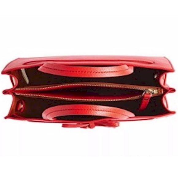 Kate spade hayes Street Large isobel Rosso satchel - Picture 7 of 8